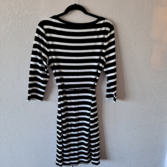 Ralph Lauren Black and White Striped dress - Picture 7 of 7